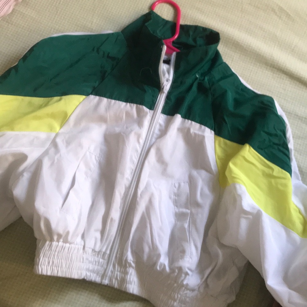 Green and white